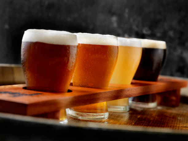 Craft beer selection